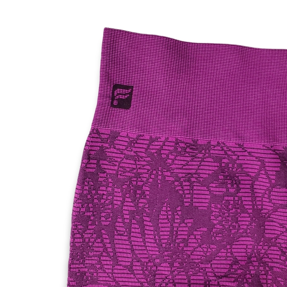Fabletics Purple Patterned Leggings - image 3
